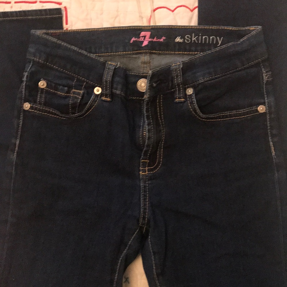 Seven for all mankind skinny jeans